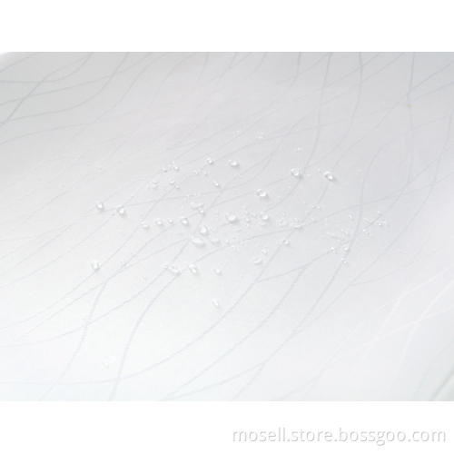 100% Polyester Jacquard Fabric Waterproof Shower Curtain